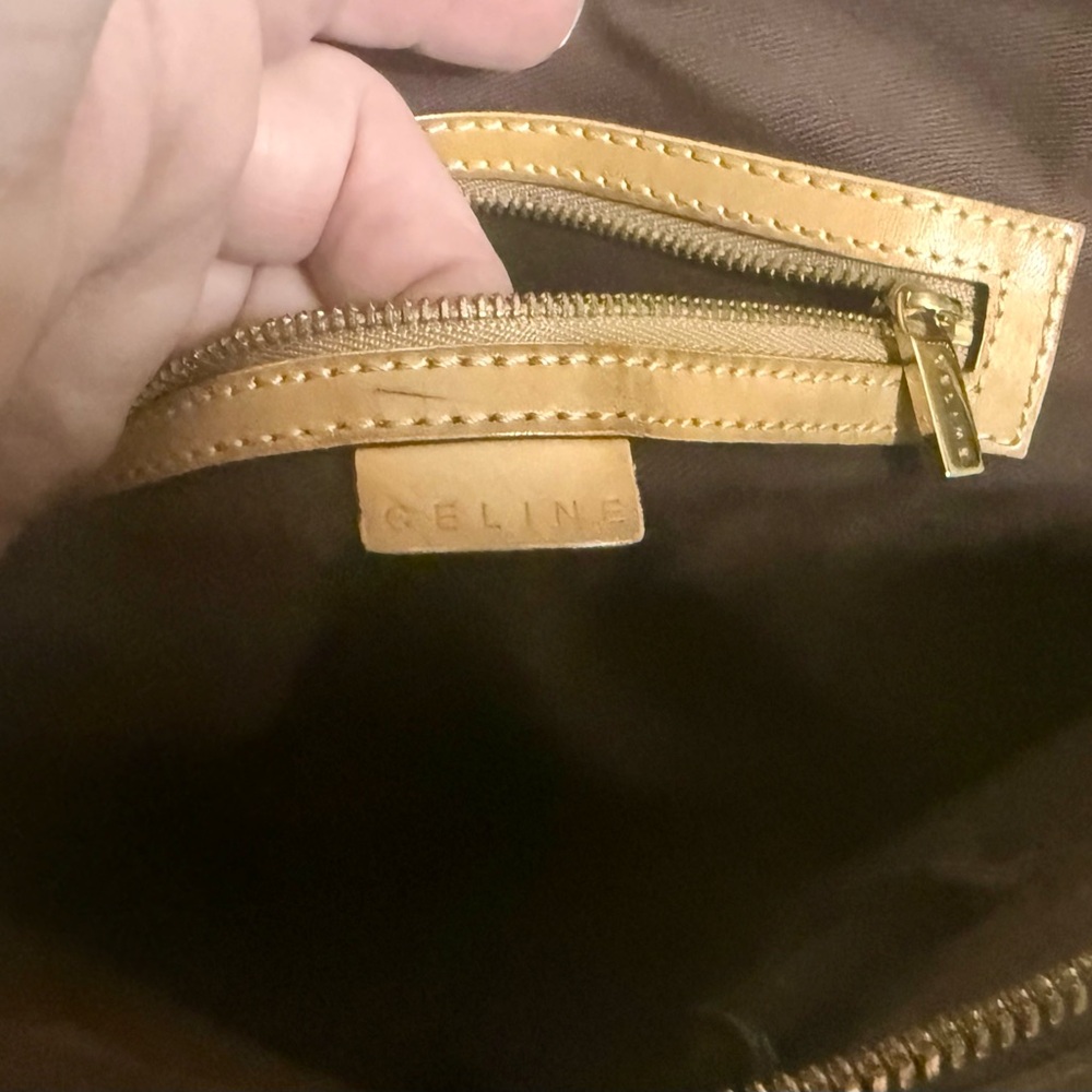 Celine Brown and Tan Handbag - Picture 13 of 15